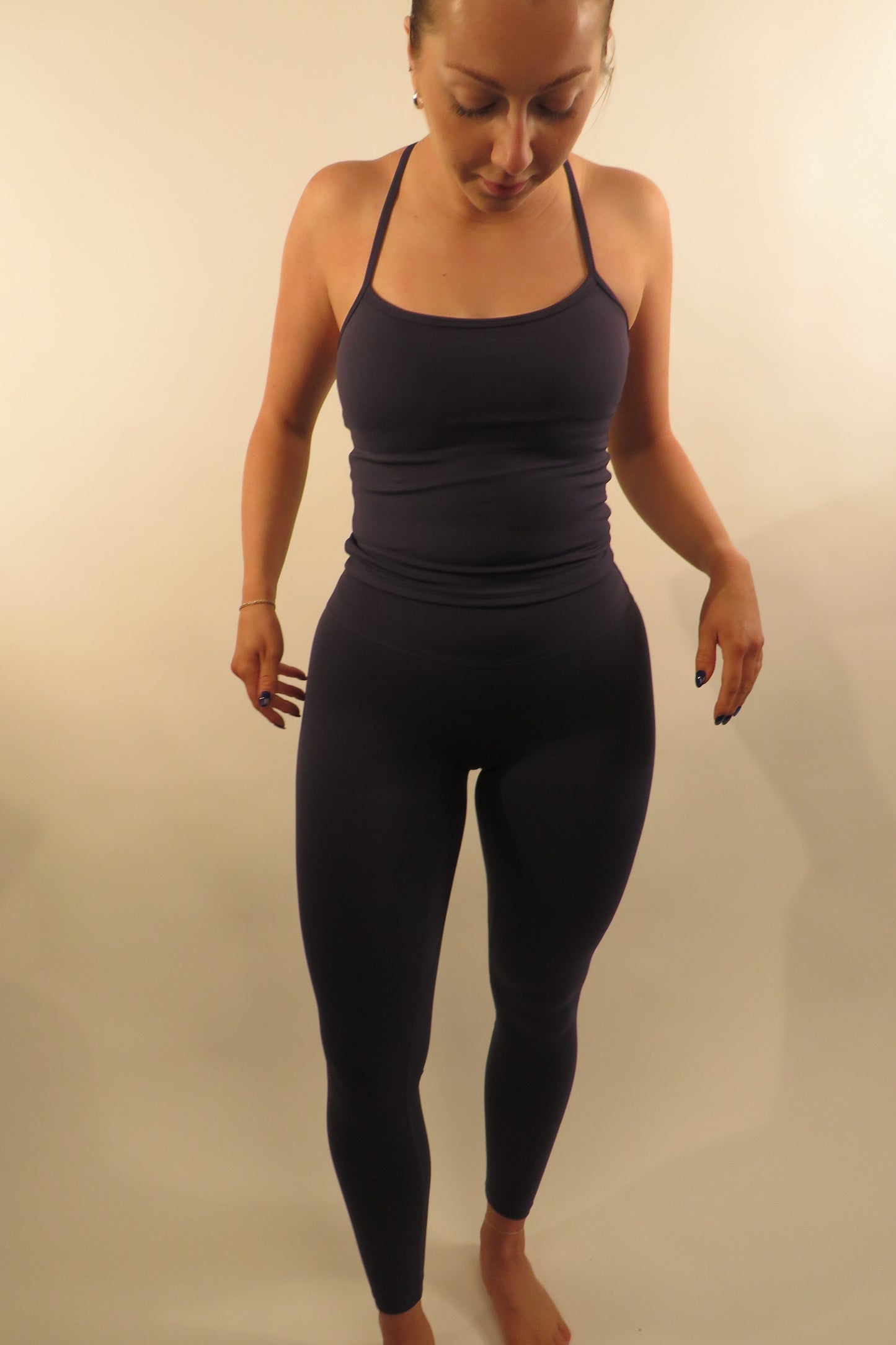 Contour Seamless Leggings - Navy