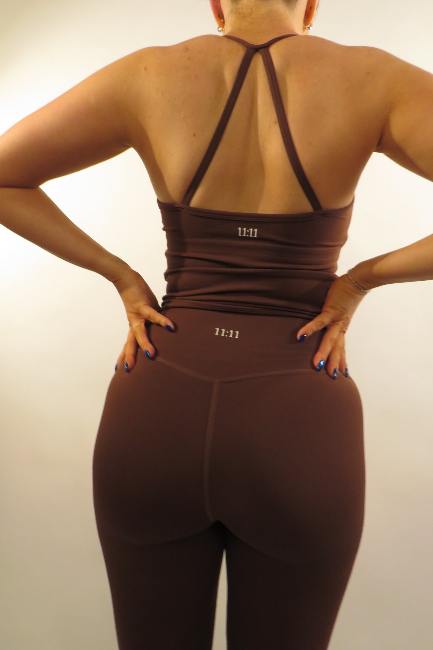 Contour Sports Top - Coffee