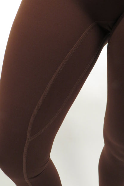 Contour Seamless Leggings - Coffee